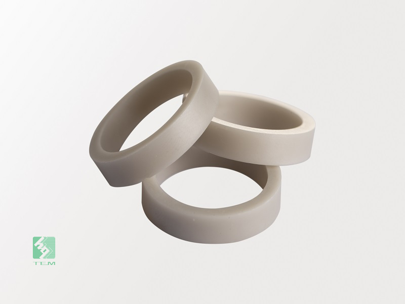 Aluminum nitride ceramic seal rings for insulation