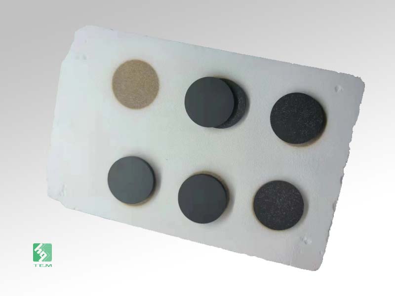 High Purity Black Color Aluminum Oxide Ceramic Disc