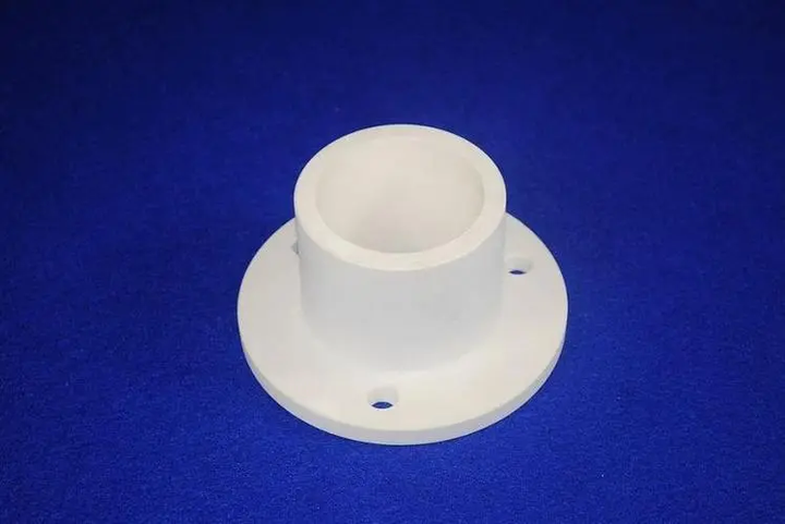 What role do ceramic flanges play in piping systems